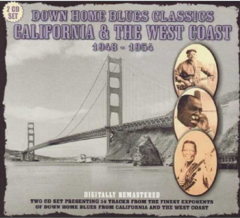 Diverse Artister, Diverse Blues  Down Home Blues West Coast California  CD