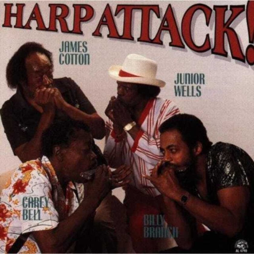 Billy Branch, Junior Wells, Carey Bell, James Cotton Harp Attack! CD