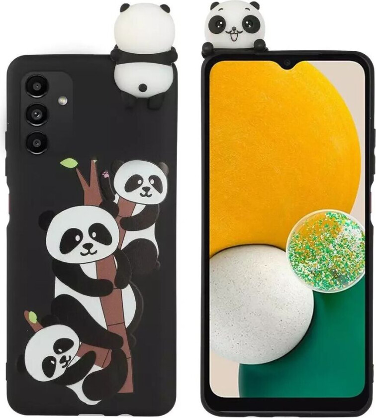 Samsung Galaxy A54 (5G) Fleksibelt Plastdeksel 3D - 3 Pandaer