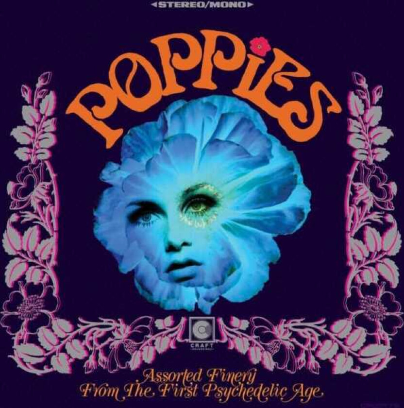 Diverse Artister  Poppies: Assorted Finery From The First Psychedelic Age  CD