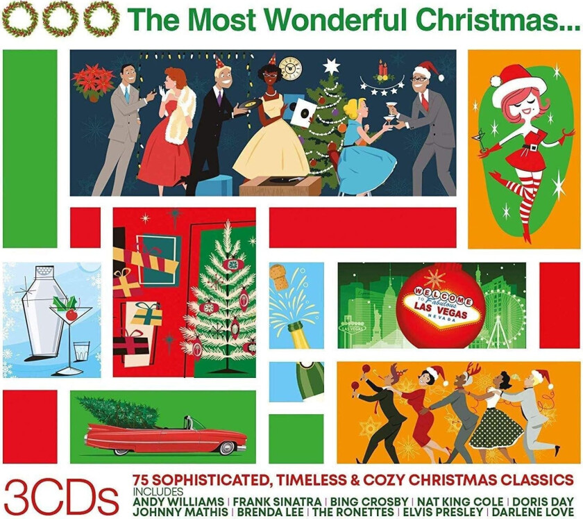 Diverse Artister  The Most Wonderful Christmas...  CD