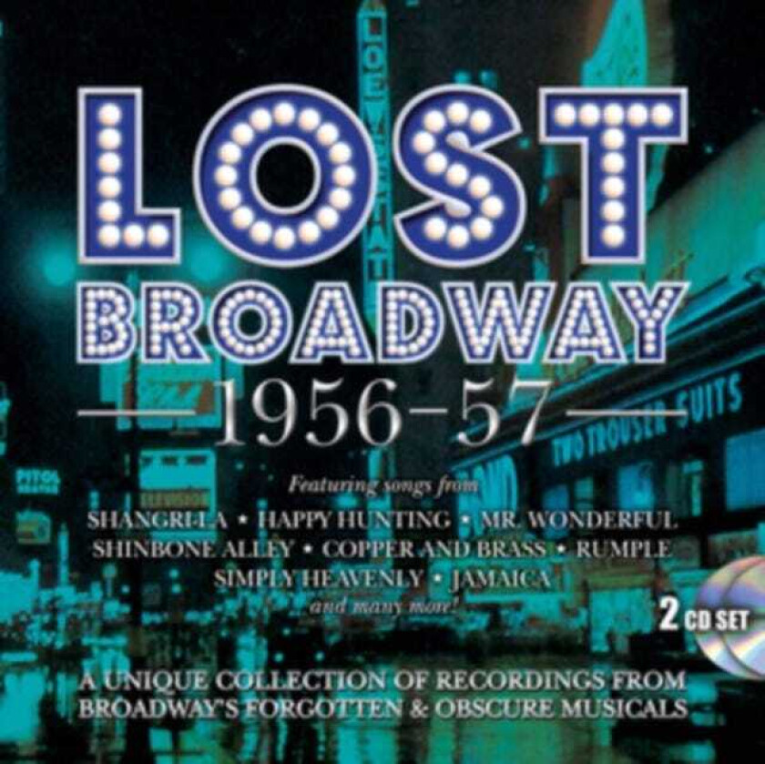 Musikal Lost Broadway 195657 CD