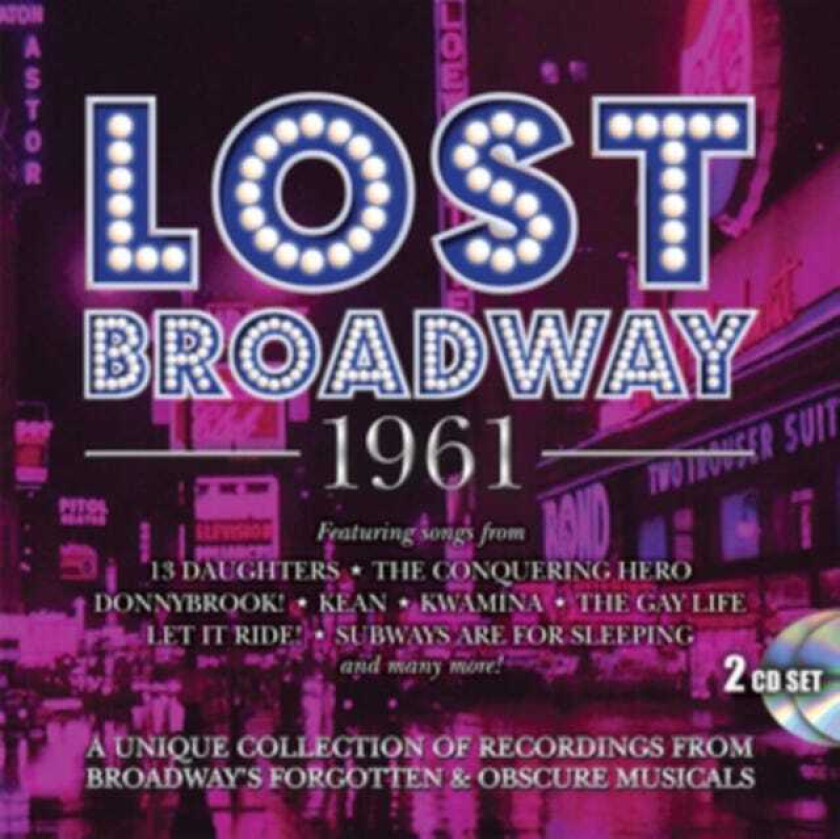 Musikal Lost Broadway 1961 CD