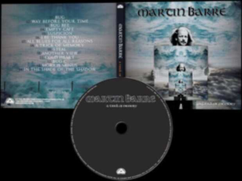 Martin Barre A Trick Of Memory CD