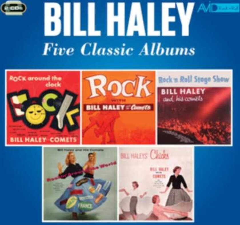 Bill Haley  Five Classic Albums  CD