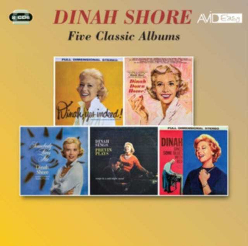 Dinah Shore Five Classic Albums CD