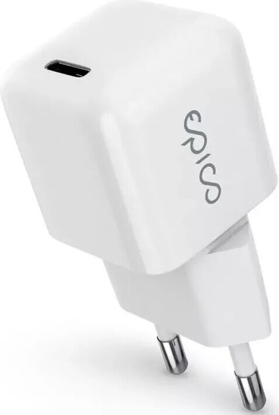 Bilde av Mini Vegglader PD 30W GaN med USB-C - Hvit