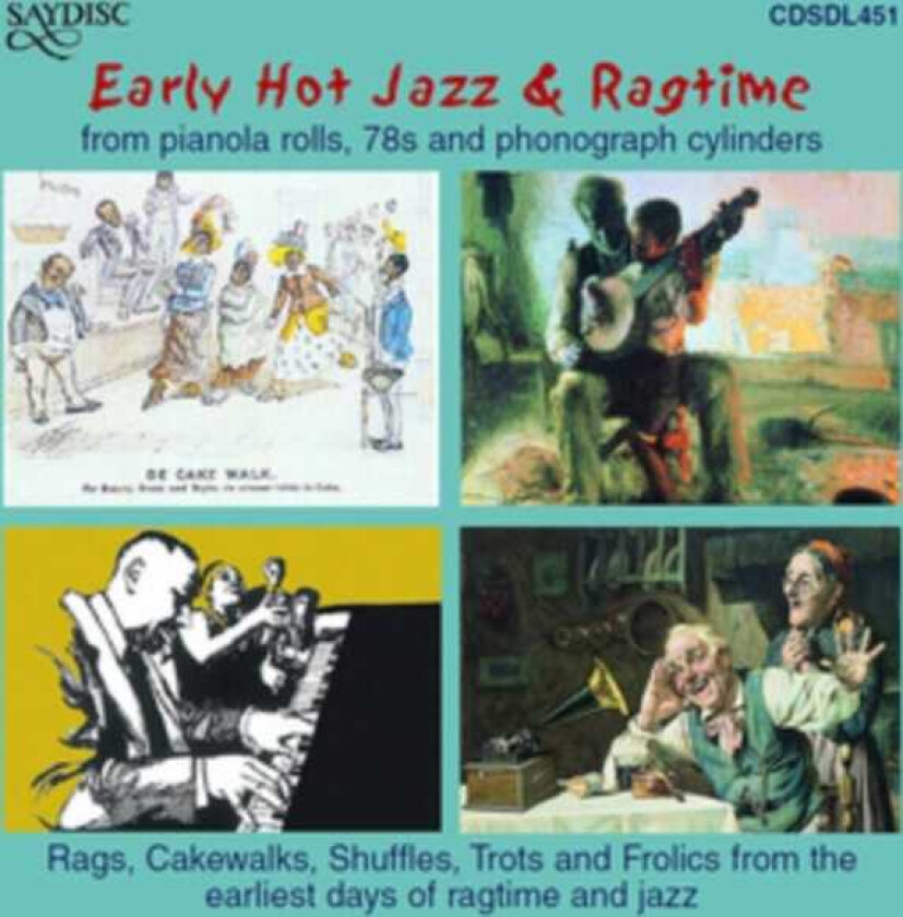 Diverse Artister, Diverse Jazz  Early Hot Jazz & Ragtime  CD