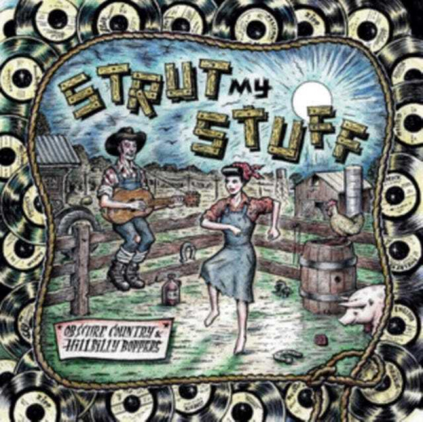 Diverse Artister, Diverse Country Strut My Stuff CD