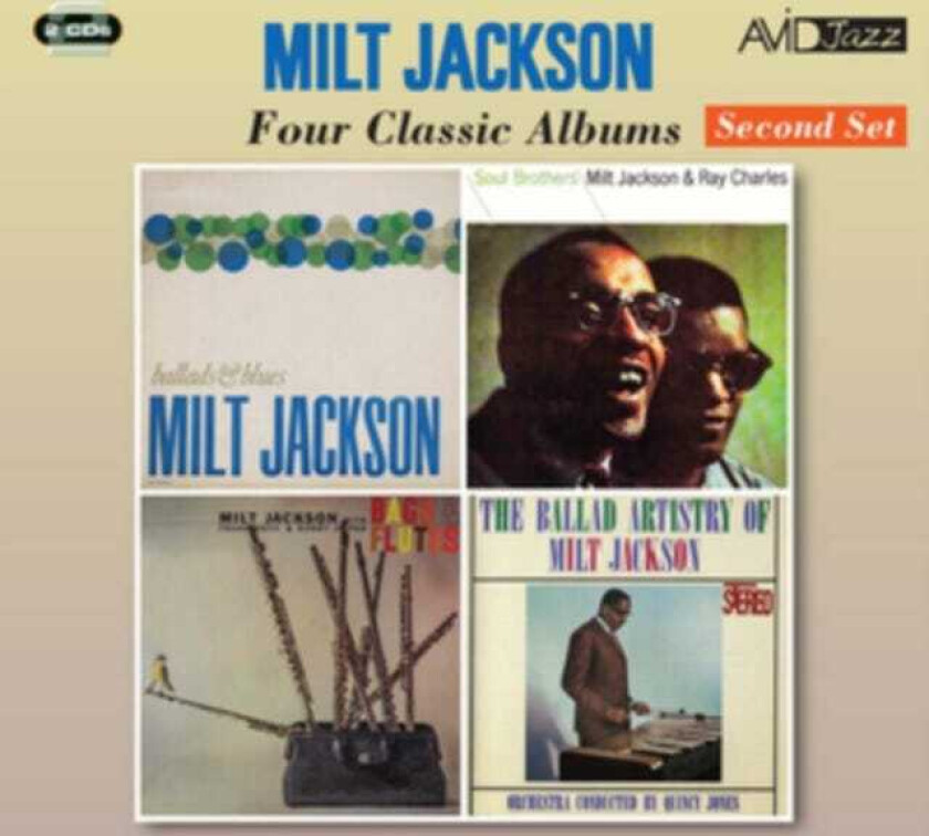 Milt Jackson Four Classic Albums CD