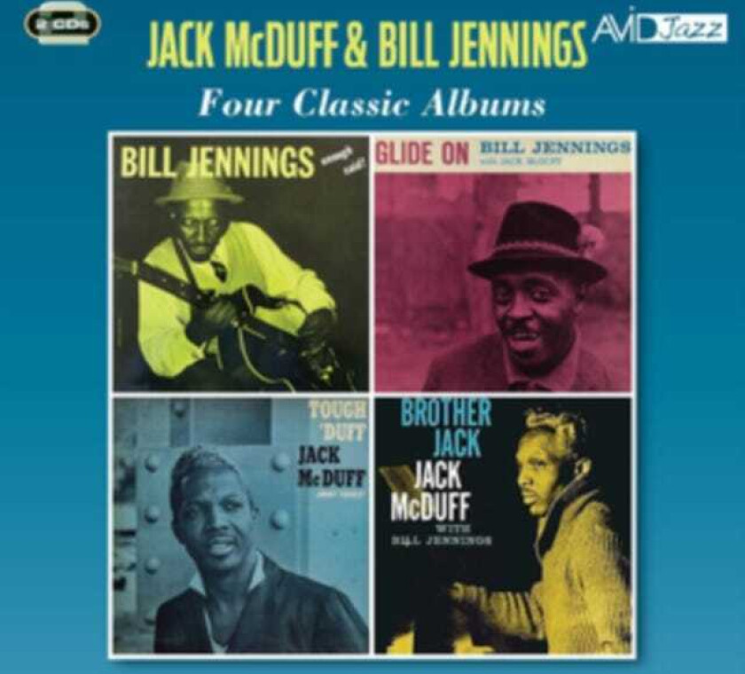 Jack McDuff & Bill Jennings, Jack McDuff, Bill Jennings Four Classic Albums CD