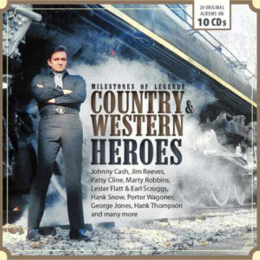 Diverse Artister, Diverse Country  Country & Western Heroes  CD