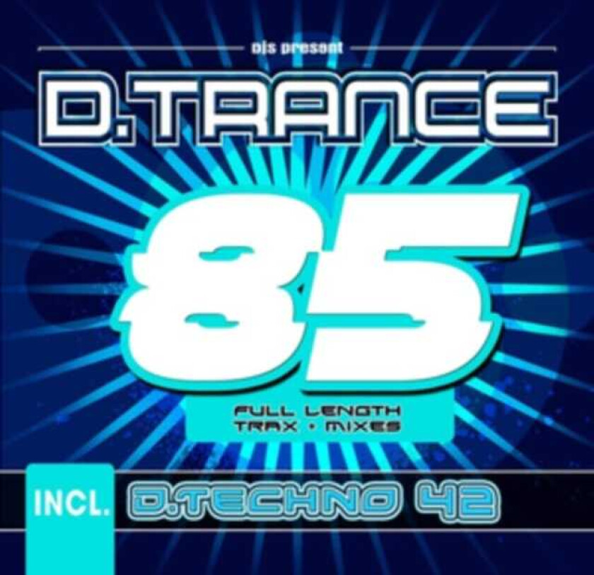 Diverse Electronica  D.Trance 85  CD