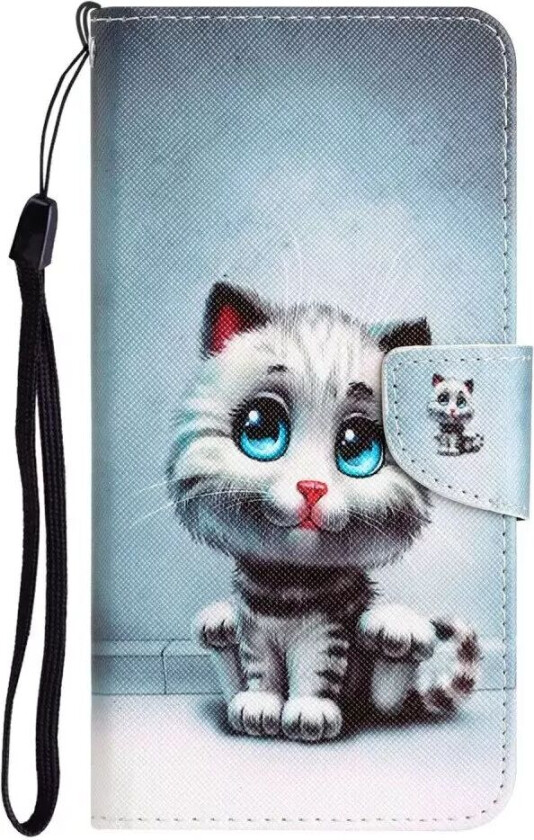 Samsung Galaxy A54 (5G) Flipdeksel med Lommebok - Søt Kat
