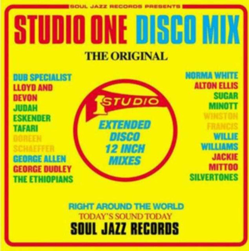 Diverse Artister, Diverse Reggae  Studio One Disco Mix  LP/Vinyl