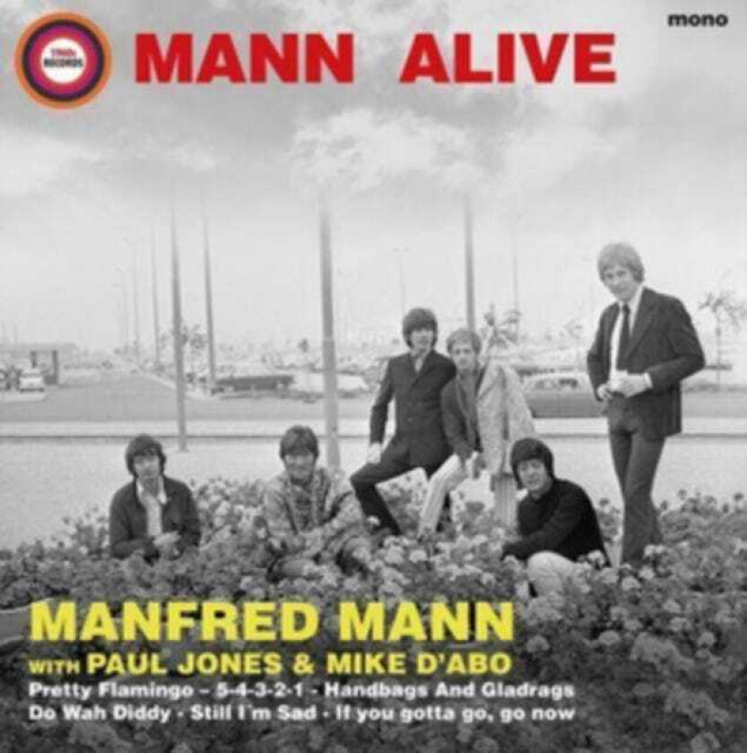 Manfred Mann, Paul Jones, MIKE D'ABO Mann Alive LP/Vinyl