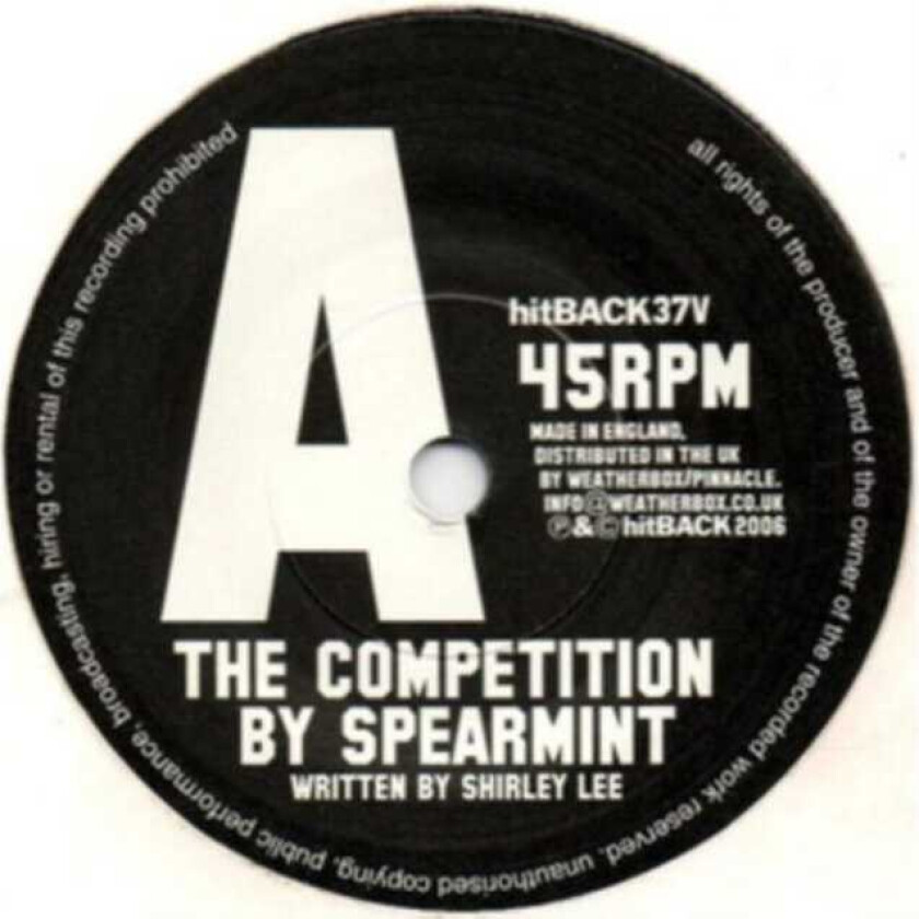 Spearmint The Competition LP/Vinyl