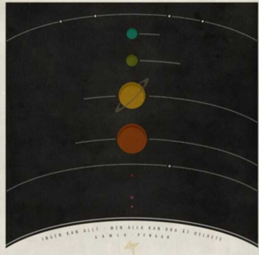 Bilde av Gamla Pengar  Ingen Kan Allt  Men Alla Kan Dra Åt Helvete  LP/Vinyl