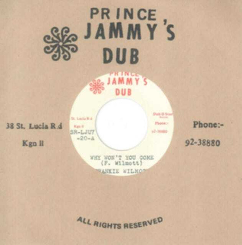 Frankie Wilmott Why Won't You Come LP/Vinyl