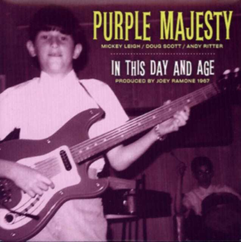 Purple Majesty In This Day And Age/I Can't Keep From Crying LP/Vinyl