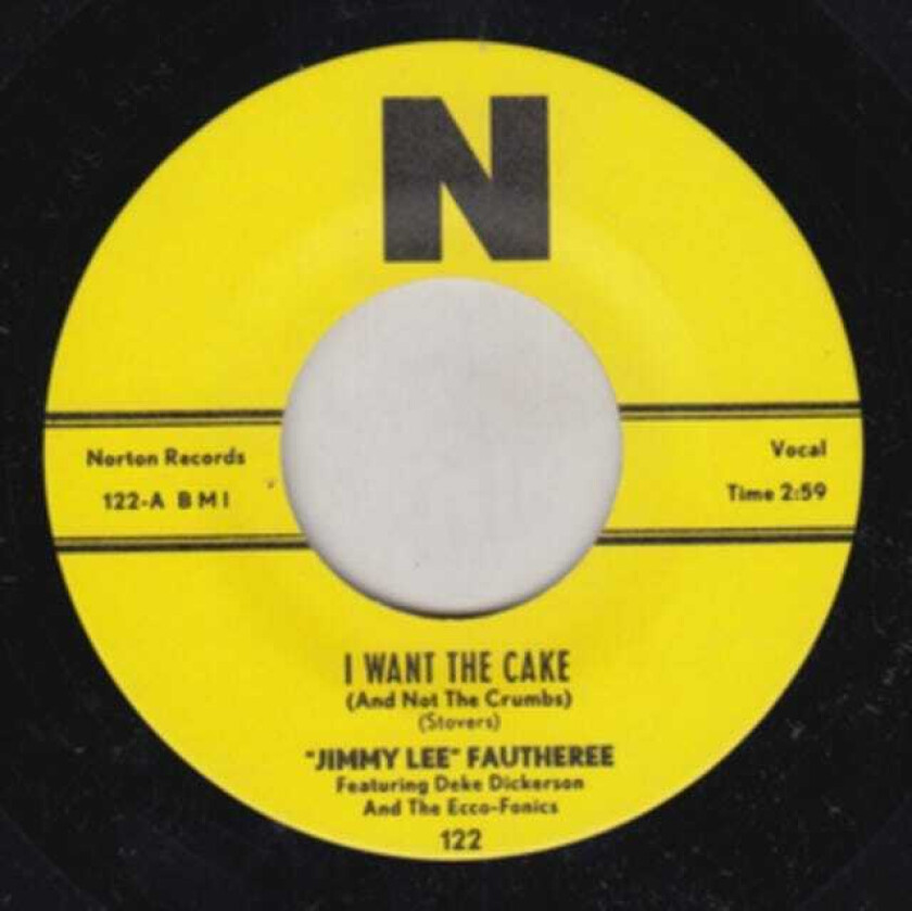 Jimmy Lee Fautheree I Want The Cake (And Not The Crumbs) LP/Vinyl