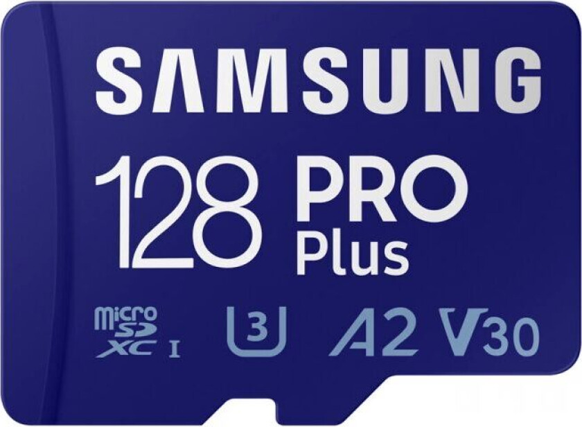 Pro Plus Microsdxc 128gb & Sd Adapter - Minnekort