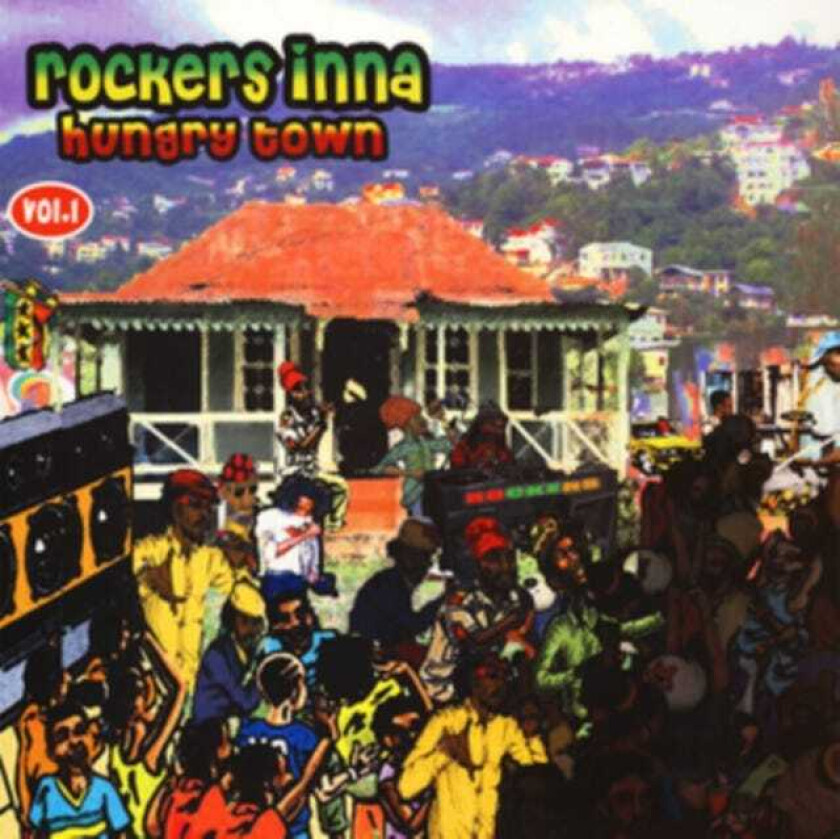 Diverse Artister, Diverse Reggae  Rockers Inna Hungry Town  LP/Vinyl