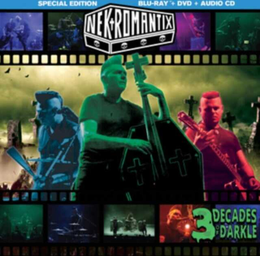 Nekromantix 3 Decades Of Darkle LP/Vinyl