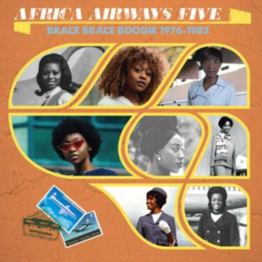 Diverse Artister Africa Airways Five (Brace Brace Boogie 19761982) LP/Vinyl
