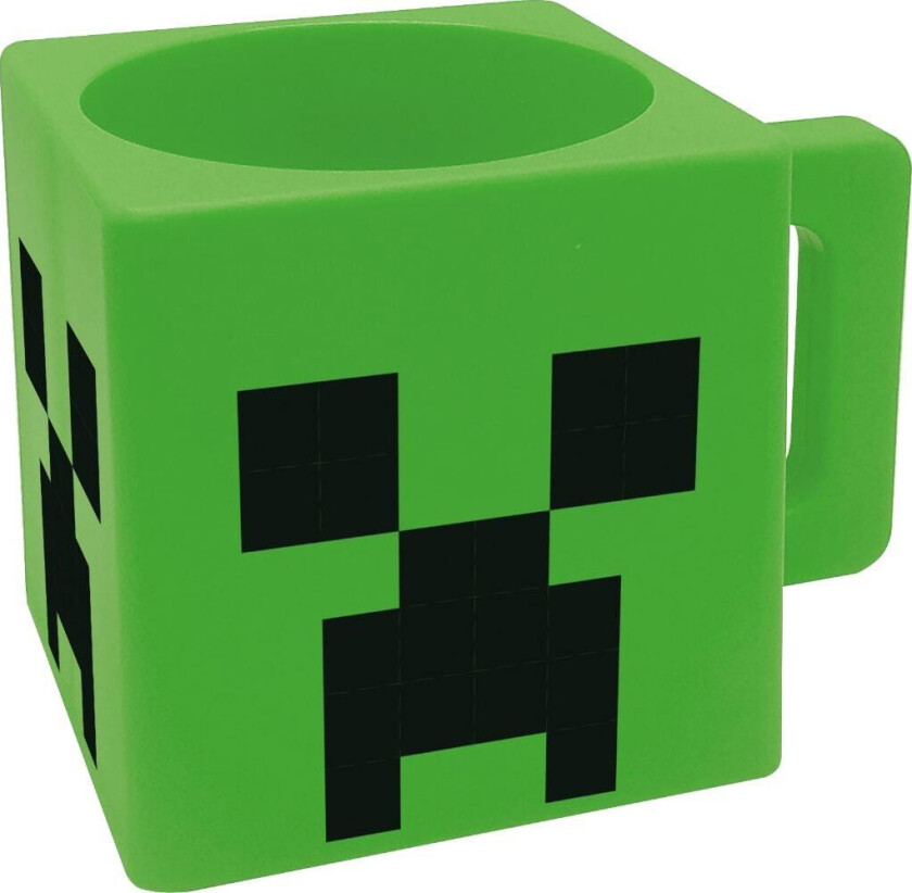 Minecraft 3D krus (Creeper Face)