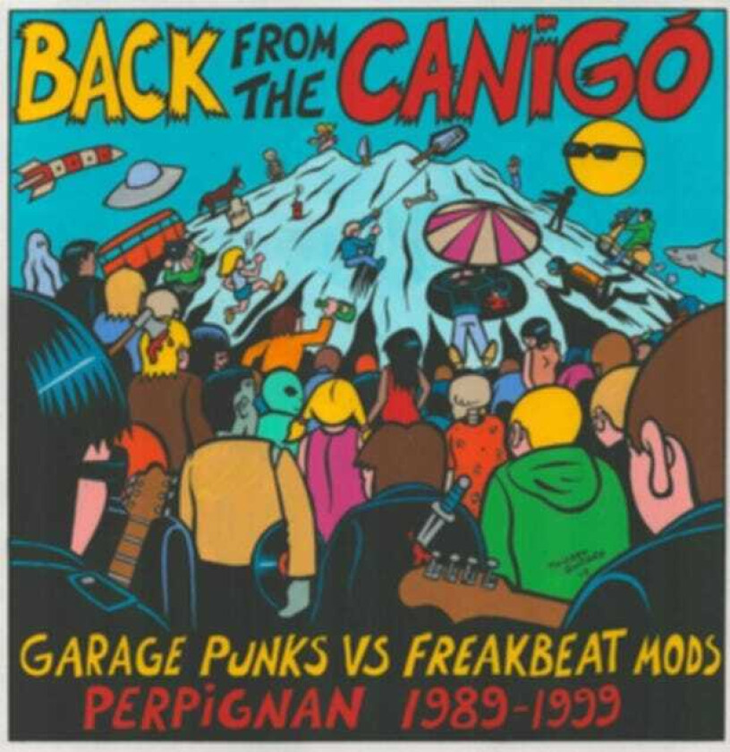 Diverse Artister, Diverse Punk  Back From The Canigo: Garage Punks Vs Freakbeat Mods  LP/Vinyl