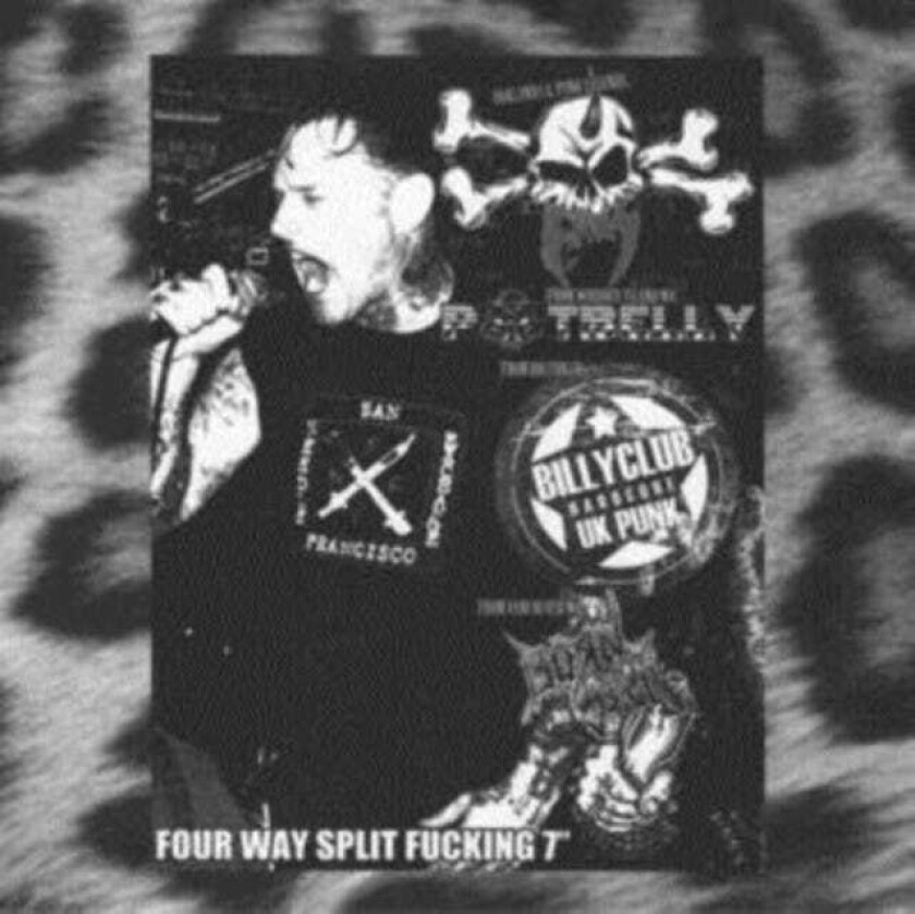 Diverse Artister, Diverse Metal Four Way Split Fucking 7 LP/Vinyl