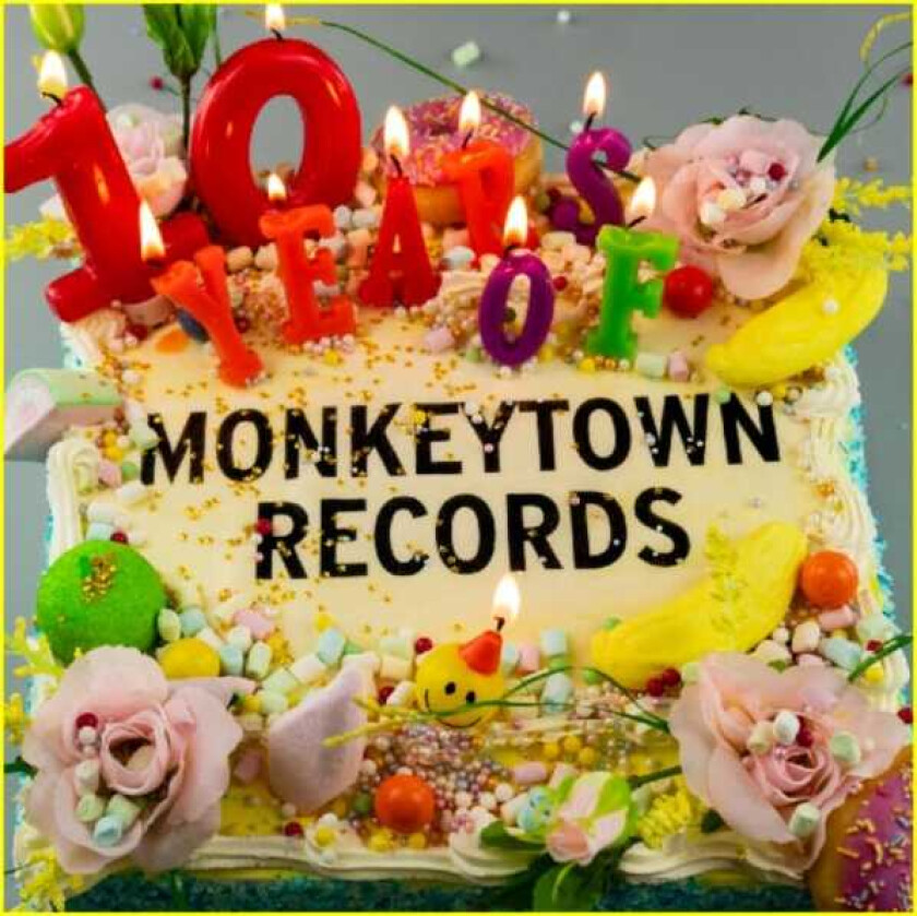 Diverse Artister, Diverse Electronica  10 Years Of Monkeytown  LP/Vinyl