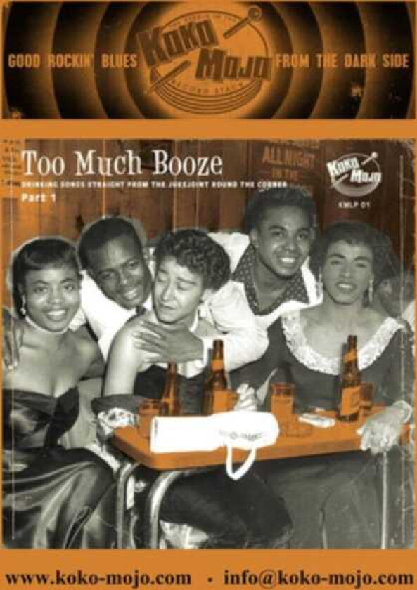 Diverse Artister, Diverse Blues  Too Much Booze  LP/Vinyl