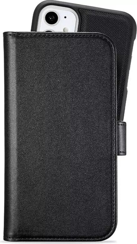 Holdit iPhone 11 Extended Magnet Case Skinndeksel med Lommebok - Svart