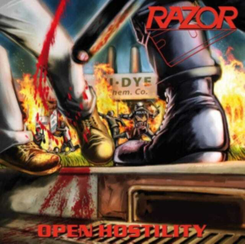 Razor Open Hostility LP/Vinyl