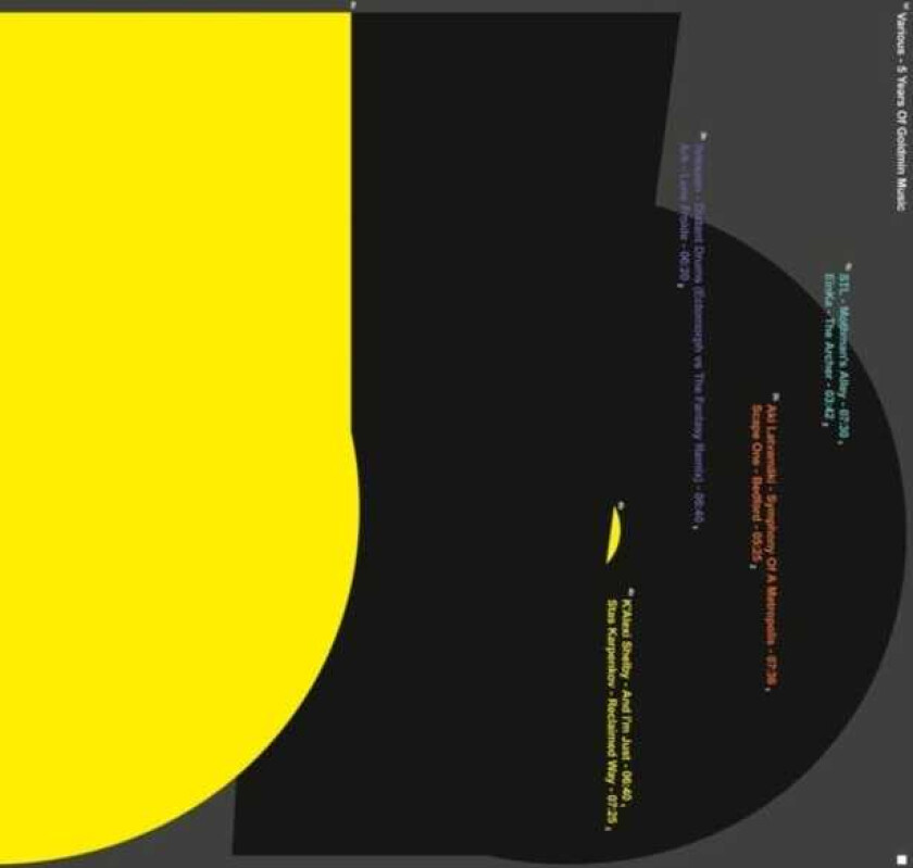 Diverse Artister, Diverse Electronica 5 Years Of Goldmin Music LP/Vinyl