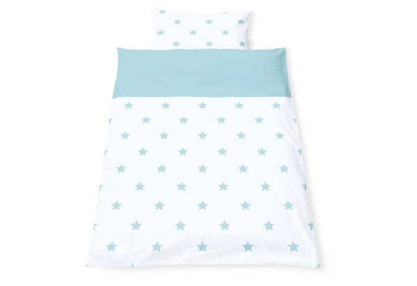 Pinolino sengesett vendbar 100x135 cm - Lyseblå