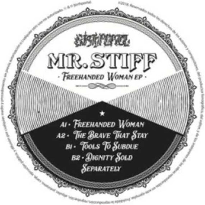 Mr. Stiff Freehanded Woman EP LP/Vinyl