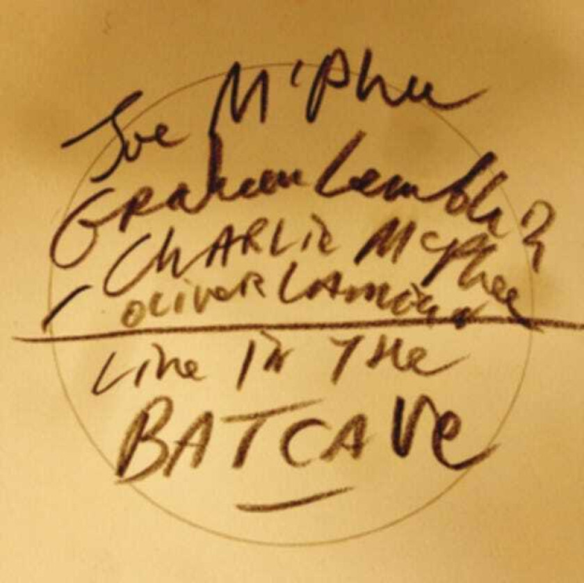 Joe McPhee, Charlie McPhee, Graham Lambkin, Oliver Lambkin Live In The Batcave LP/Vinyl