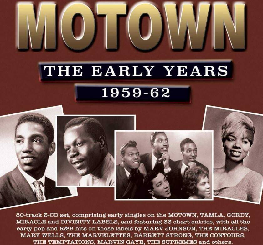 Diverse Artister, Diverse Soul Motown The Early Years 19591962 CD