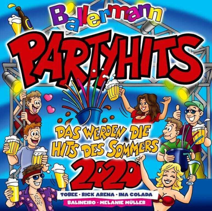 Diverse Artister, Diverse Electronica Ballermann Partyhits 2020 CD