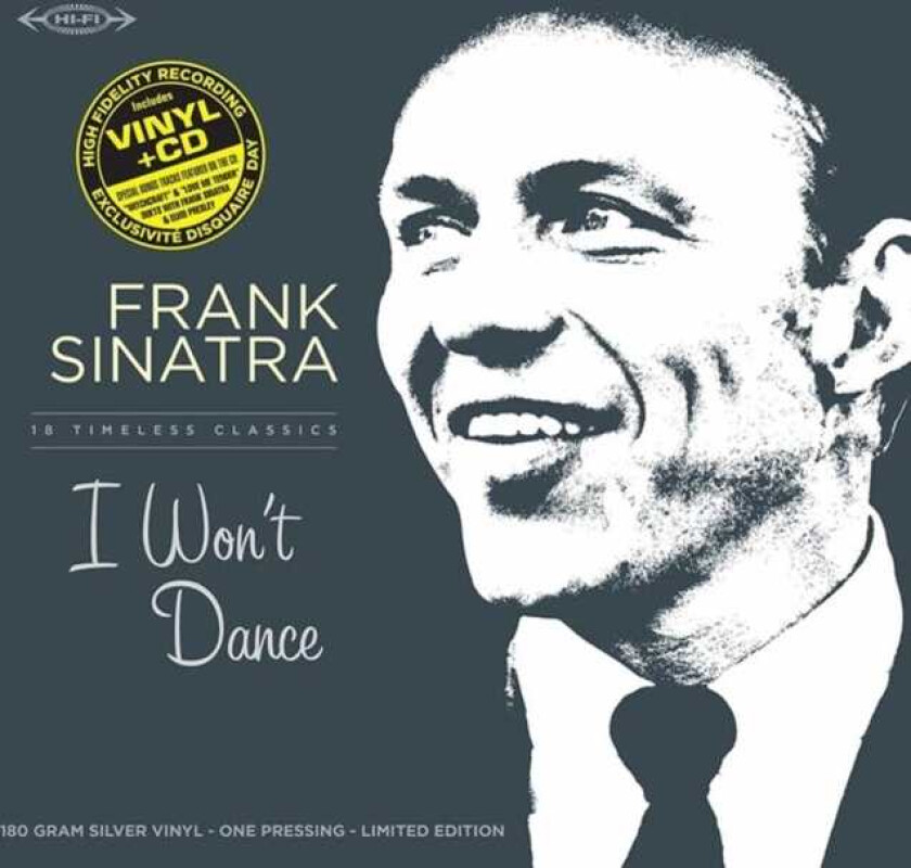 Frank Sinatra  I Won't Dance (Record Store Day Exclusive)  LP/Vinyl