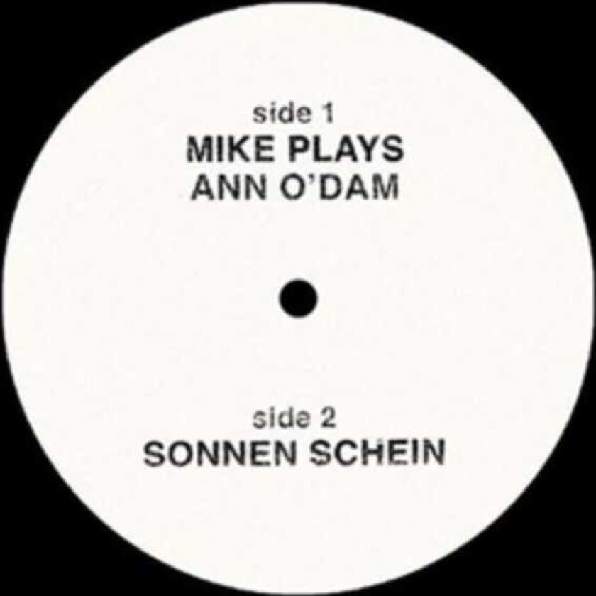 Mike Simonetti Mike Plays Ann O'dam/Sonnen Schein LP/Vinyl