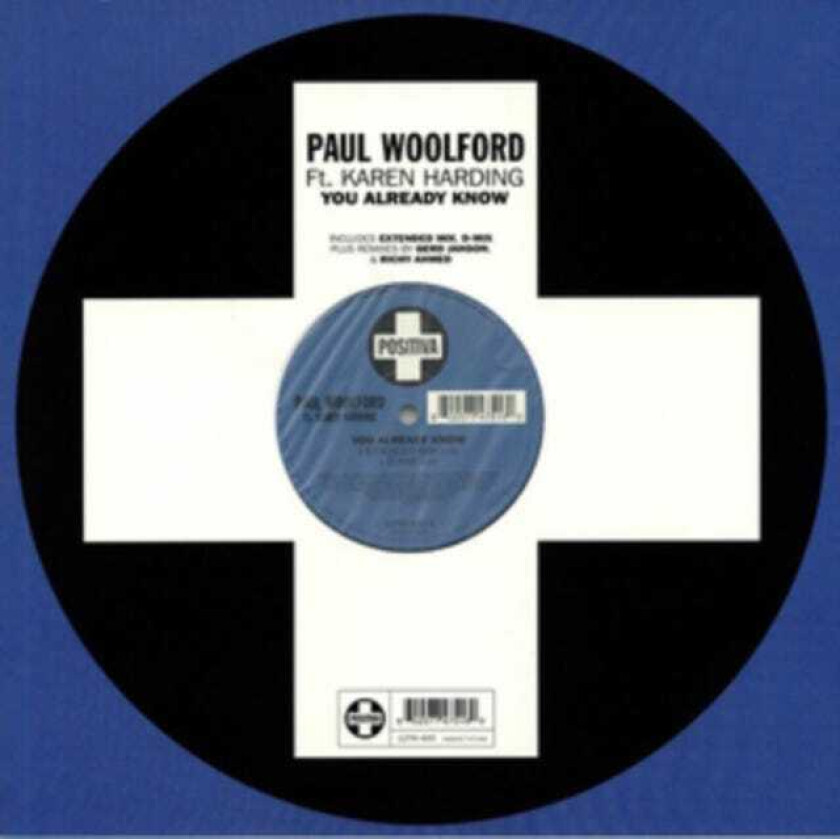Paul Woolford You Already Know (Feat. Karen Harding) LP/Vinyl