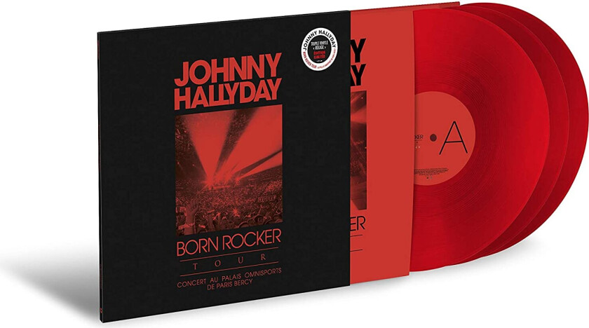 Johnny Hallyday Born Rocker Tour LP/Vinyl