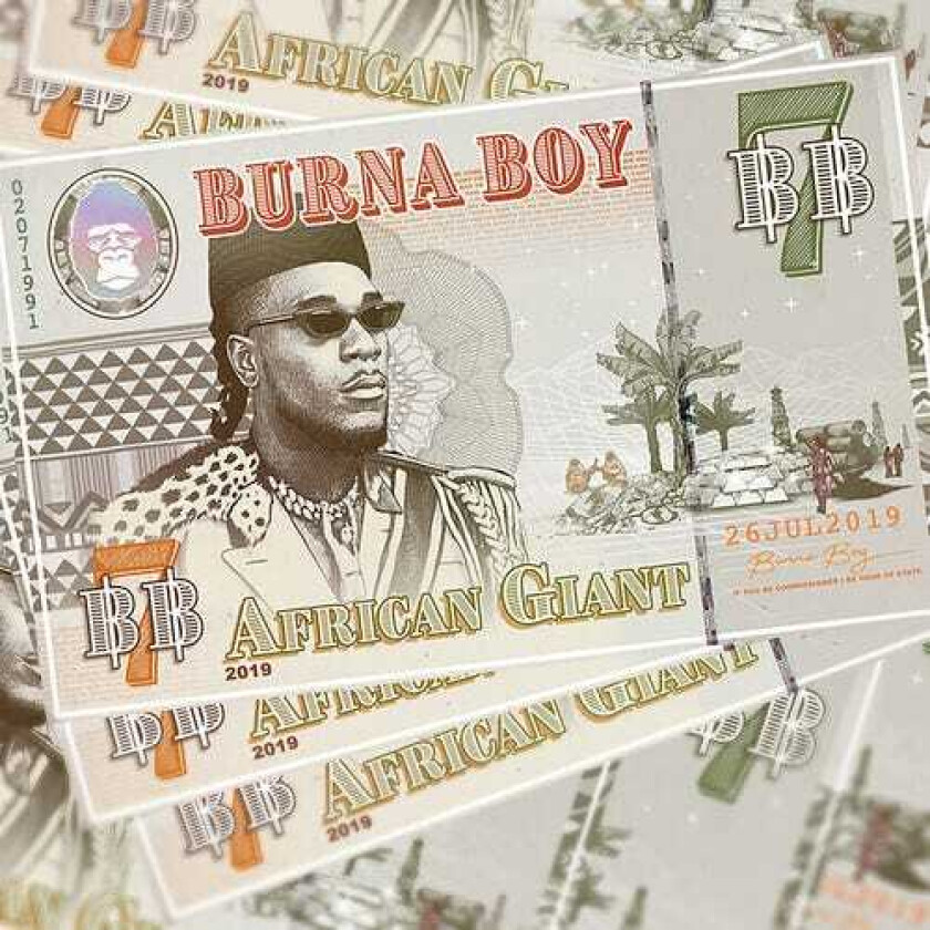 Burna Boy African Giant LP/Vinyl