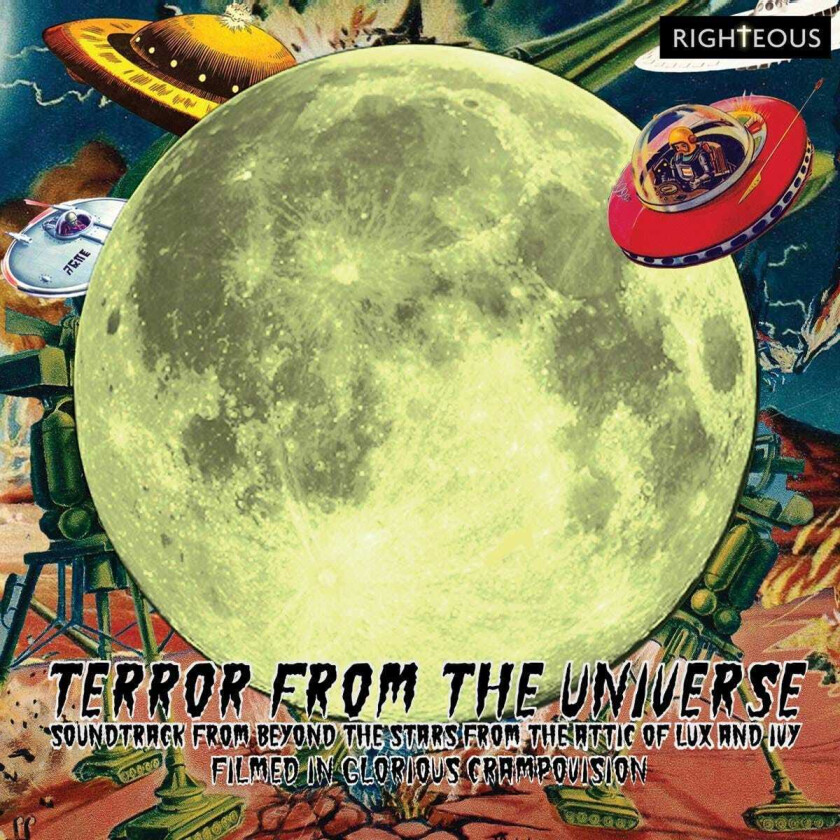 Diverse Artister, The Cramps  Terror From The Universe: Soundtrack From Beyond The Stars From The Attic Of Lux & Ivy  CD