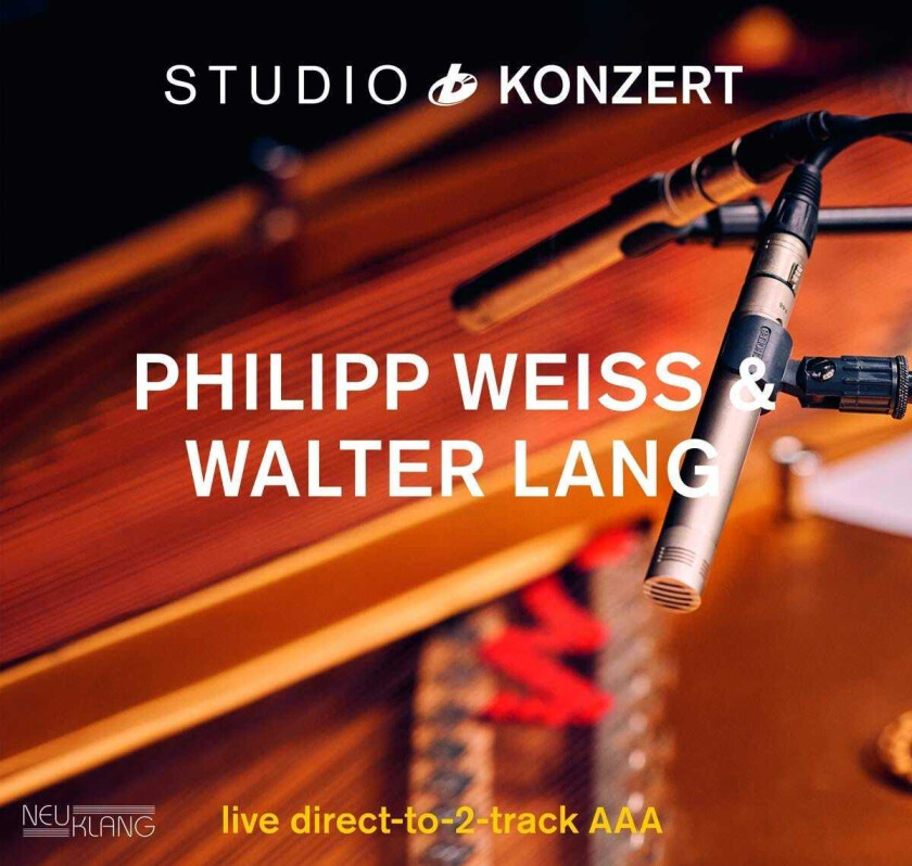 Philipp Weiss & Walter Lang, Philipp Weiss, Walter Lang Studio Konzert LP/Vinyl