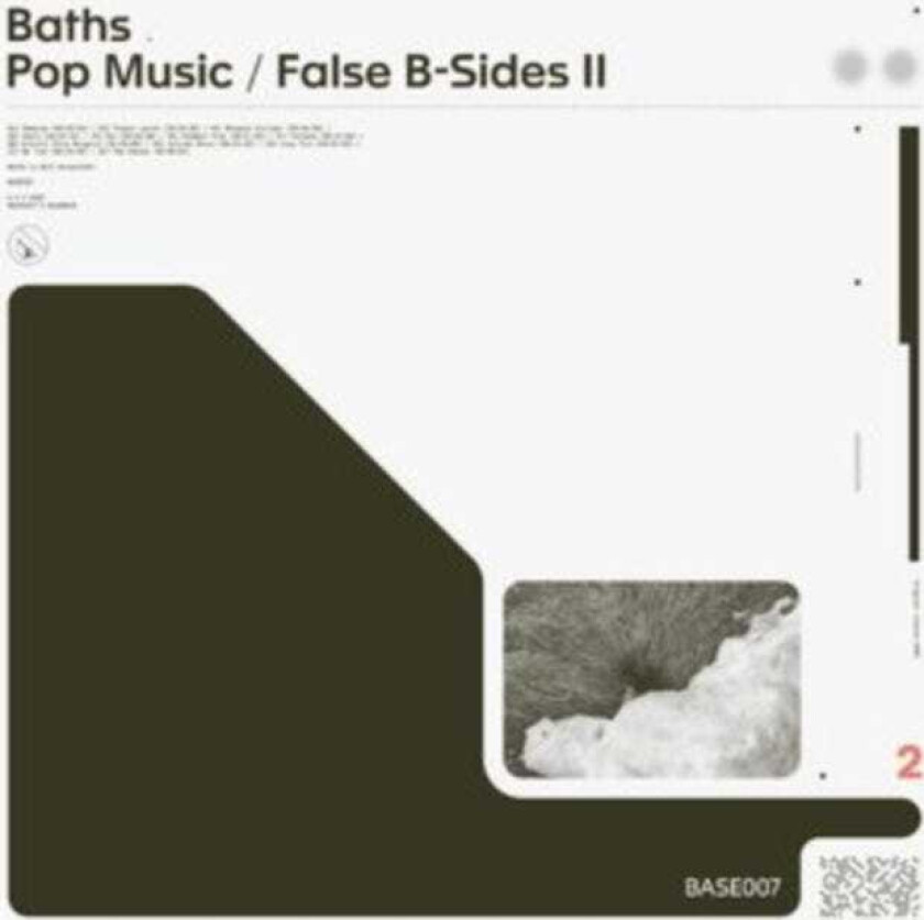 Baths Pop Music/False BSides LP/Vinyl